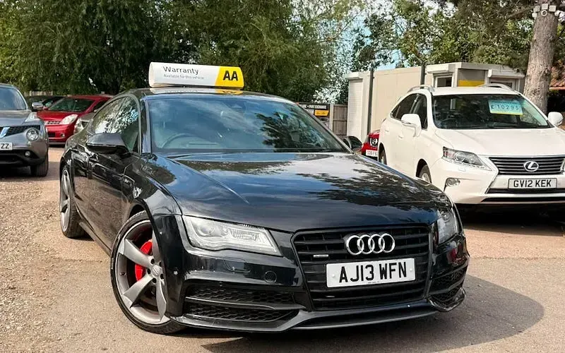 Used Audi A7 Sportback Black Edition 313 HP (230 kW) 2013 Black Hatchback