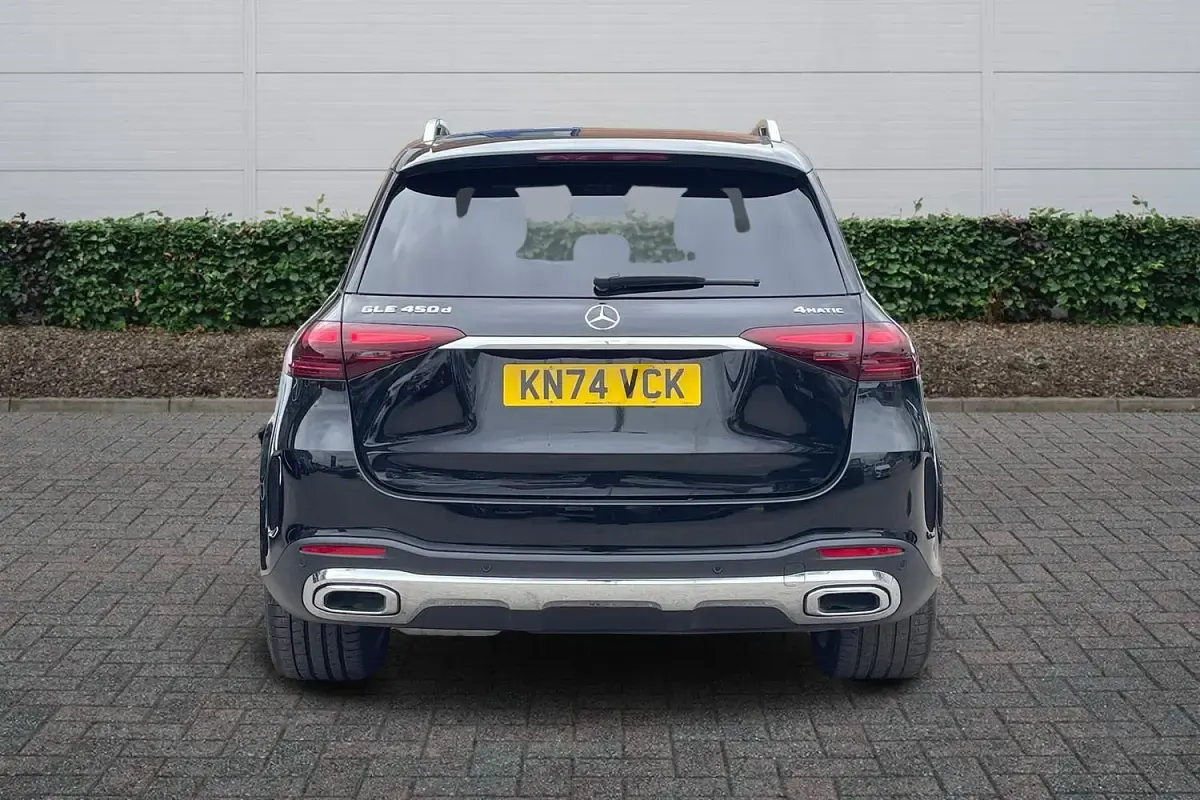 Used Mercedes GLE450 AMG AMG line 2024 Obsidian black metallic SUV
