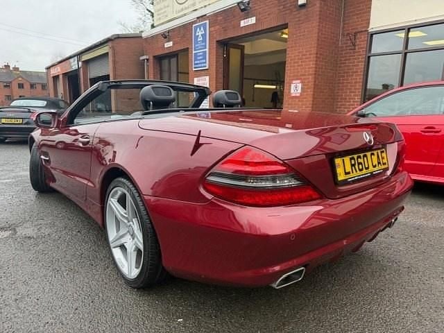 Used Mercedes SL500 2010 Red Cabriolet