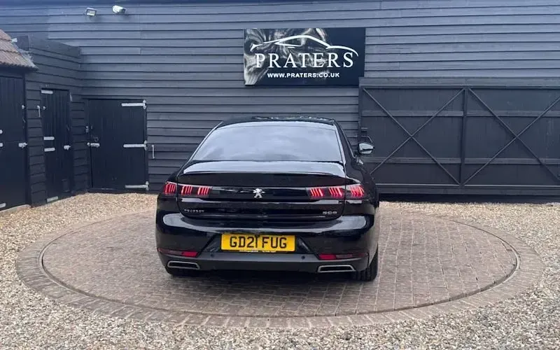 Used Peugeot 508 GT-line 131 HP (96 kW) 2020 Black Hatchback