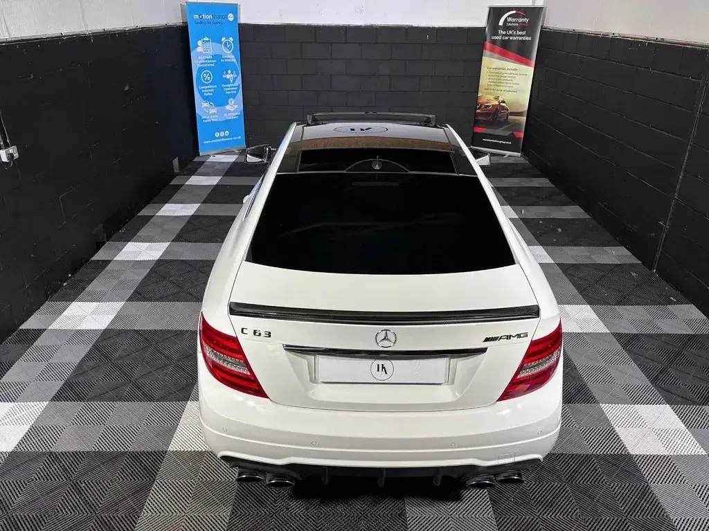 Used Mercedes C63 AMG AMG 2013 White Coupe