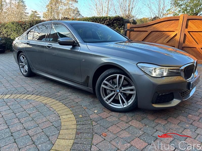 Grey Used 2019 BMW 740 M Sport Sedan | £22,495 (Fair price) - Image 1/4