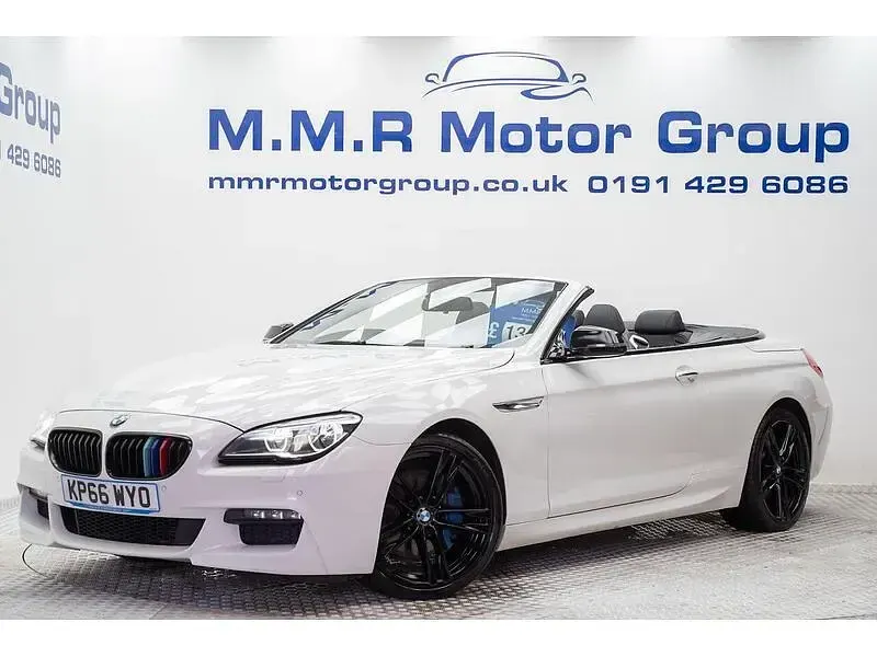 Used BMW 640 Cabriolet M Sport 2016 White Cabriolet