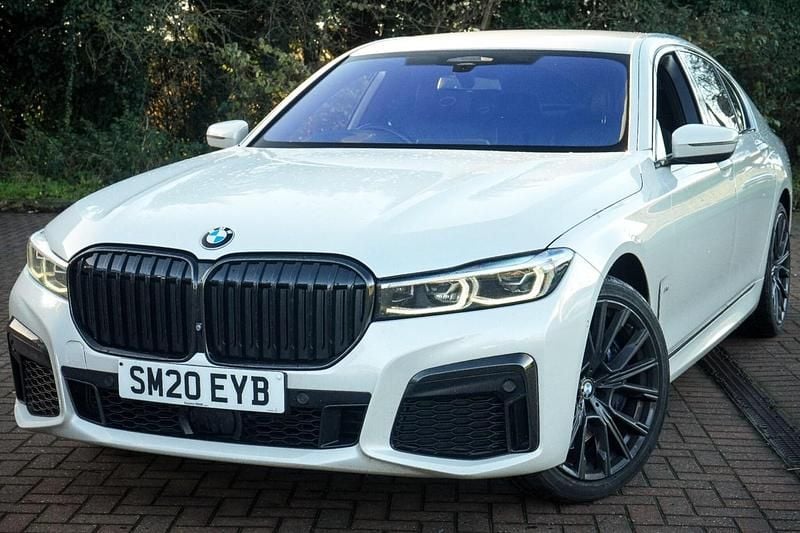 Used BMW 740 M Sport 2020 White Sedan