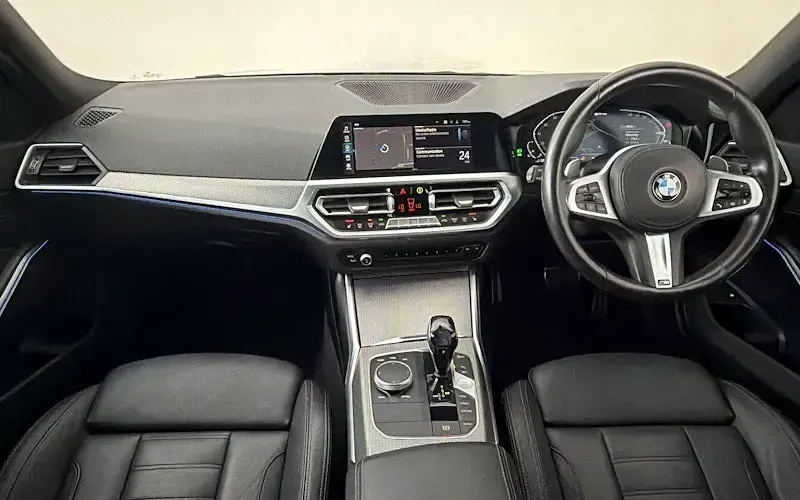 Used BMW 330e M Sport 292 HP (214 kW) 2020 Blue Sedan