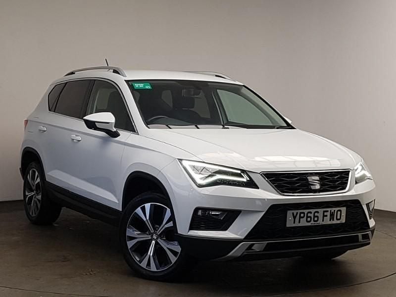 White Used 2016 Seat Ateca Ecomotive SUV | £11,998 (Fair price) - Image 1/4