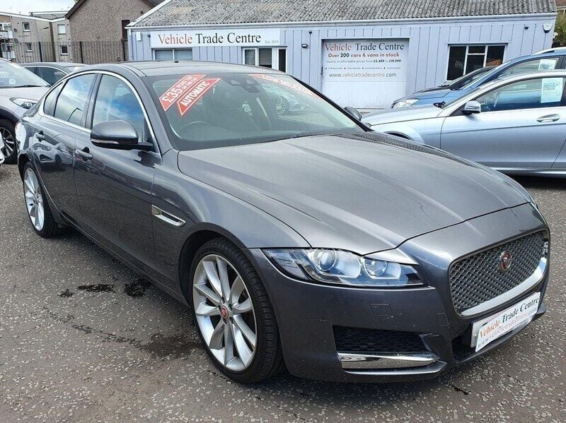 Grey Used 2016 Jaguar XF Portfolio Sedan | £11,498 (Fair price) - Image 1/4