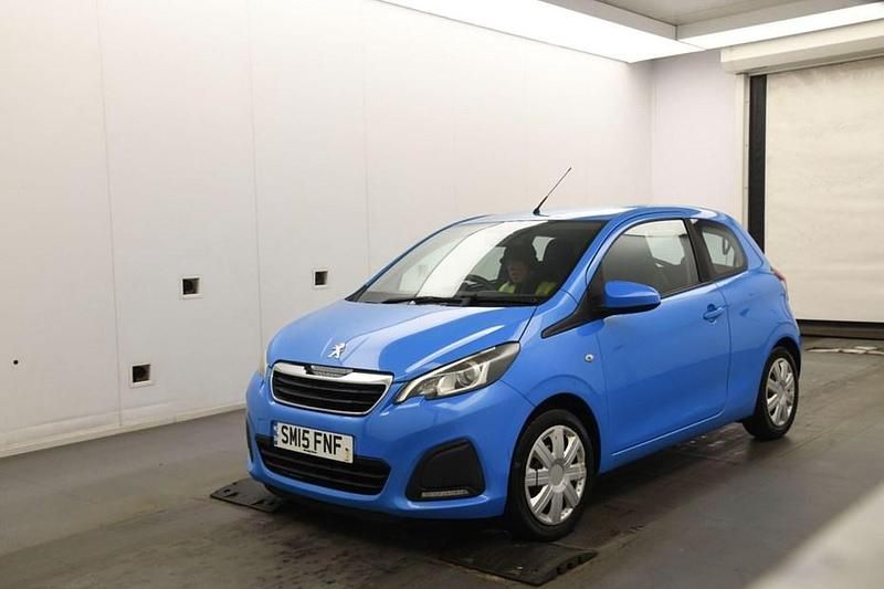 Blue Used 2015 Peugeot 108 Active Hatchback | £3,475 (Fair price) - Image 1/1