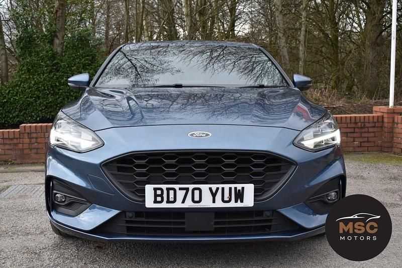 Used Ford Focus ST-Line X 2020 Blue Hatchback