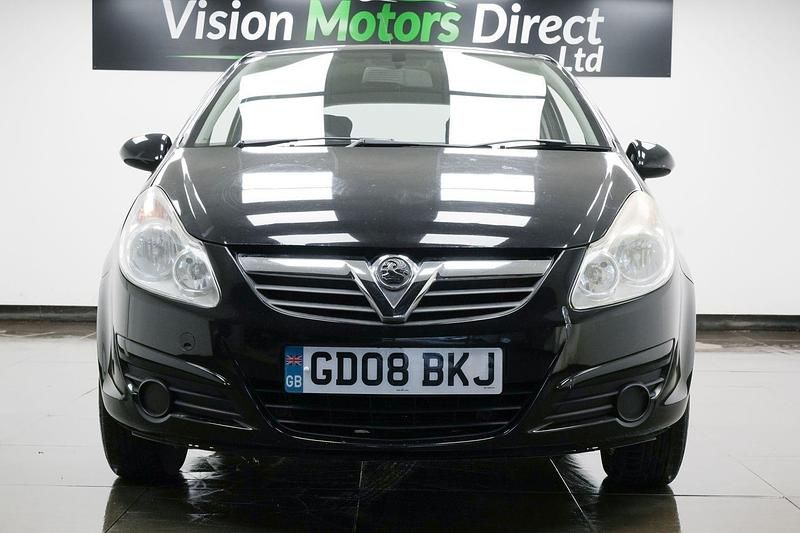 Begagnad Vauxhall Corsa 2008 Svart Halvkombi