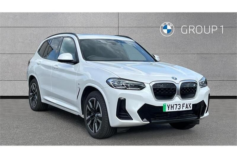 White Used 2023 BMW iX3 M Sport SUV | £37,050 (Fair price) - Image 1/4