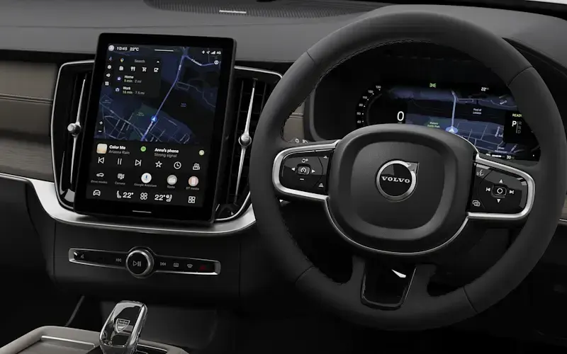 New Volvo XC90 Plus 455 HP (334 kW) 2025 Mulberry red SUV