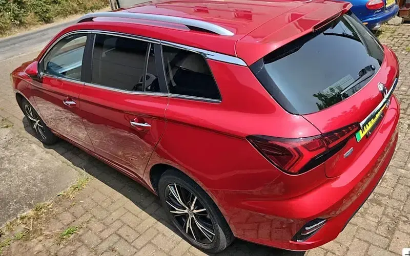 Used MG MG5 EV Trophy 114 kW (156 HP) 2022 Red Estate
