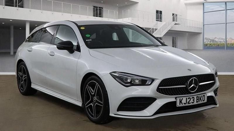 White Used 2023 Mercedes CLA180 Shooting Brake Executive Estate | £21,199 (Good price) - Image 1/4