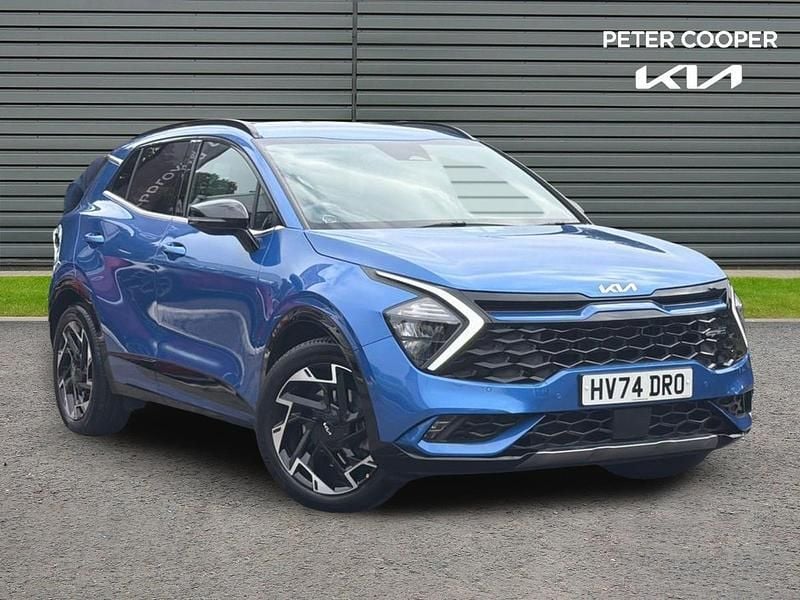 Blue Used 2024 Kia Sportage GT-Line SUV | £26,490 (Good price) - Image 1/4