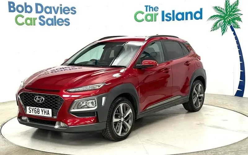 Used Hyundai Kona Premium 120 HP (88 kW) 2019 Red SUV