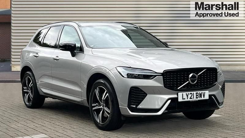 Silver Used 2021 Volvo XC60 R-Design SUV | £31,806 (A bit pricey) - Image 1/4