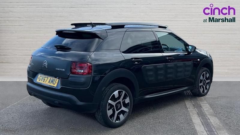 Used Citroën C4 Cactus Flair 110 HP (80 kW) 2018 Black Hatchback