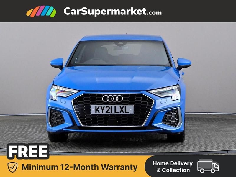Used Audi A3 e-tron S-Line 2021 Blue Hatchback