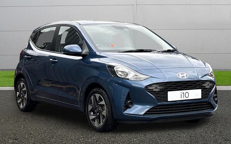 New Hyundai i10 Advanced 63 HP (46 kW) 2025 Blue Hatchback