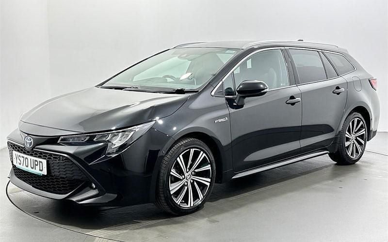 Used Toyota Corolla Design 122 HP (89 kW) 2021 Black Estate