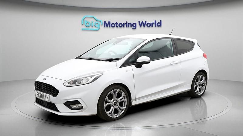 Used Ford Fiesta ST-Line 125 HP (91 kW) 2020 White Hatchback