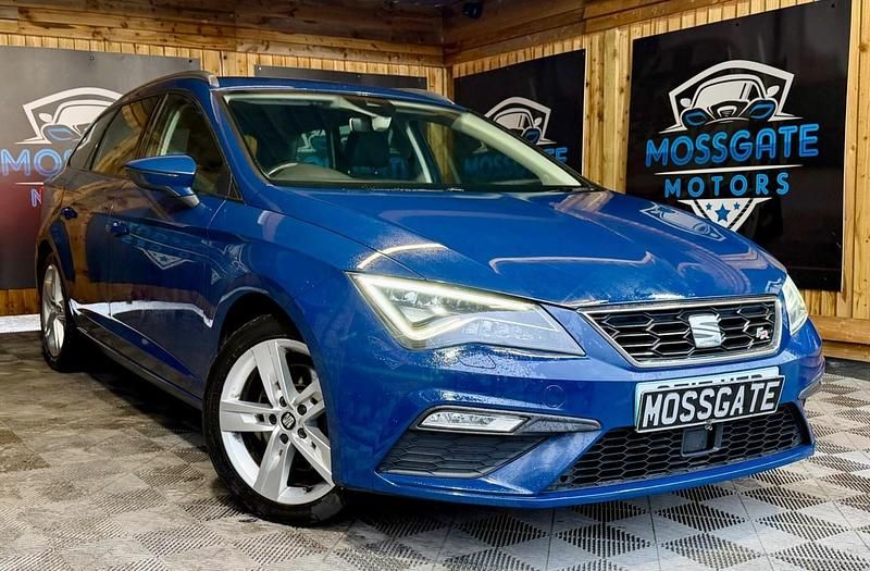 Used Seat Leon ST FR 184 HP (135 kW) 2017 Blue Estate
