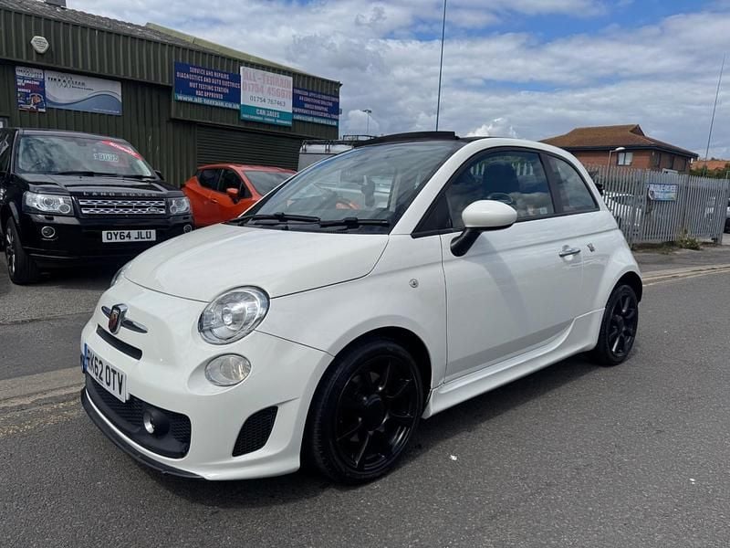 White Used 2013 Abarth 500C Cabriolet | £5,495 - Image 1/4