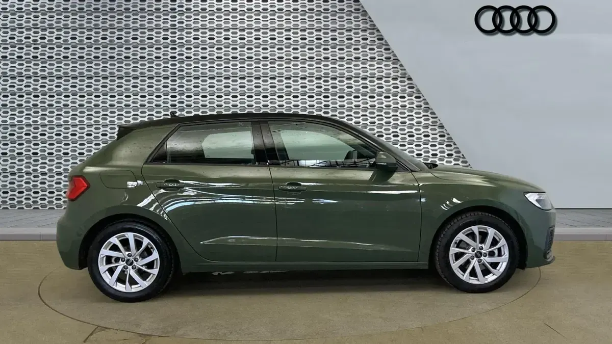 Used Audi A1 Design 116 HP (85 kW) 2026 District green, metallic mythos black, metallic SUV
