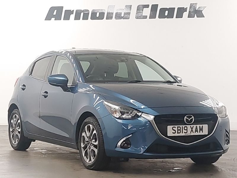 Blue Used 2019 Mazda 2 Inclusive Hatchback | £10,998 (Fair price) - Image 1/4