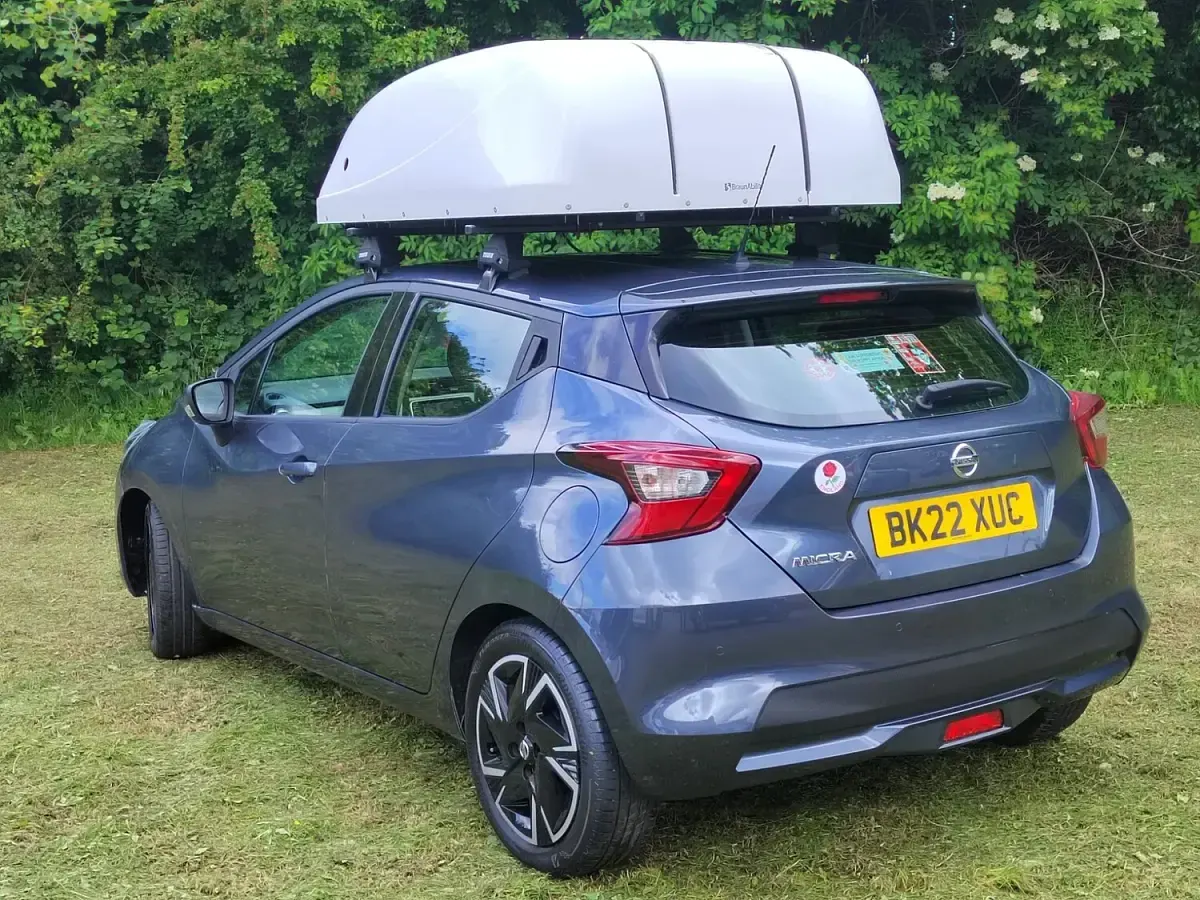 Used Nissan Micra Acenta 91 HP (66 kW) 2022 Grey Hatchback