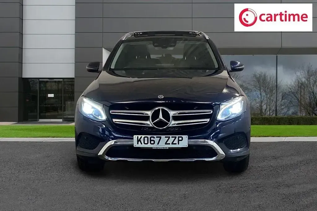 Begagnad Mercedes GLC220 Premium Plus 170 HK (125 kW) 2018 Blå Kombi