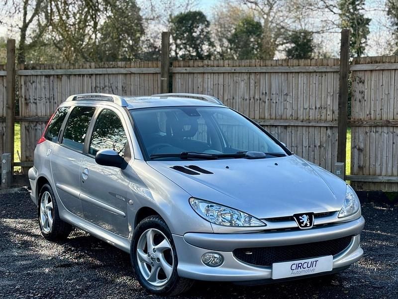 Silver Used 2005 Peugeot 206 Quiksilver Estate | £1,999 (Good price) - Image 1/4