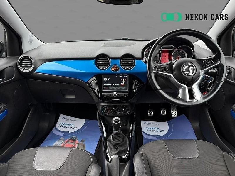 Used Vauxhall Adam S 70 HP (51 kW) 2018 Blue Hatchback