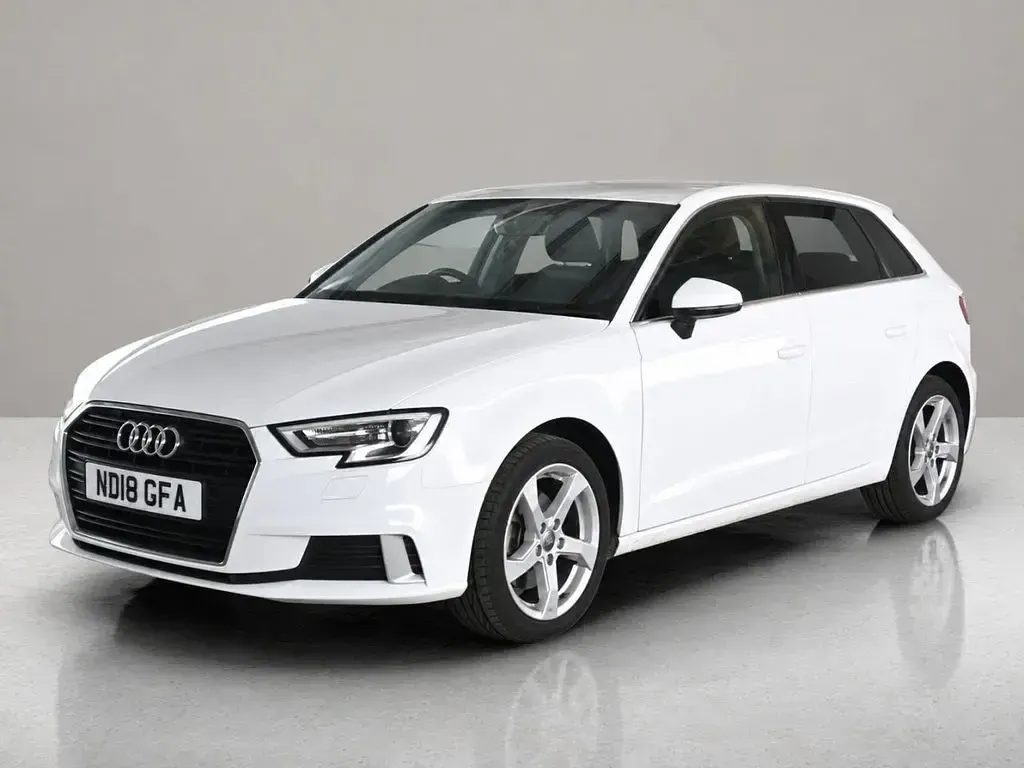 Used Audi A3 Sport 150 HP (110 kW) 2018 White Sedan
