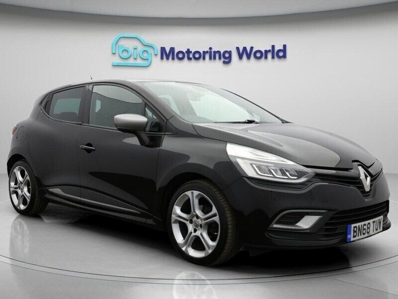 Black Used 2018 Renault Clio IV GT-Line Hatchback | £7,500 (Fair price) - Image 1/4