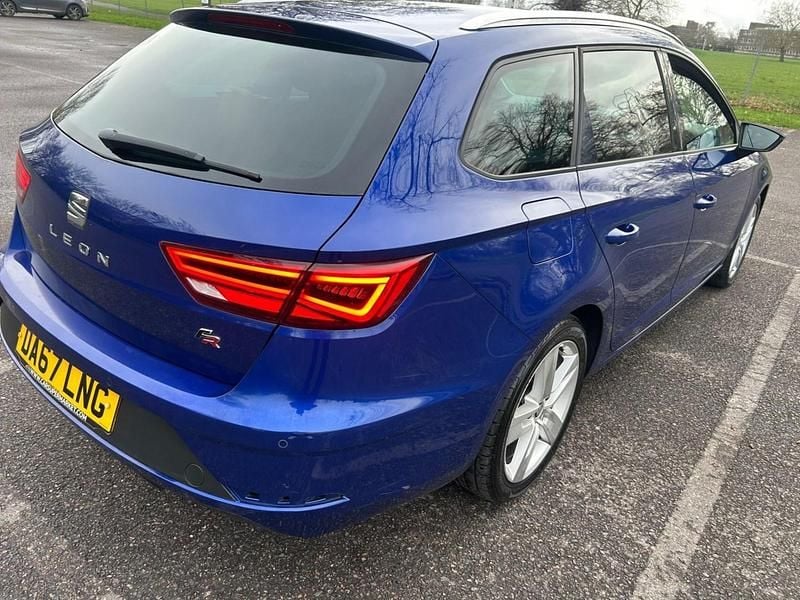 Used Seat Leon FR 2017 Blue Estate