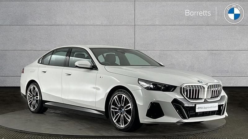 Used BMW i5 M Sport 246 kW (335 HP) 2023 White Sedan