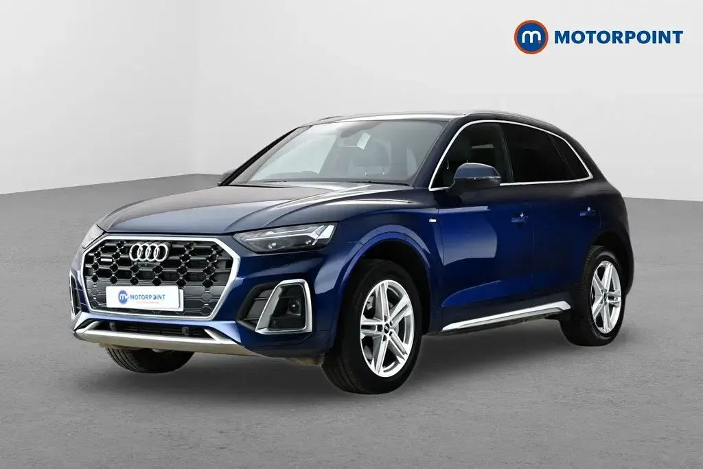 Used Audi Q5 S-Line 299 HP (219 kW) 2023 Blue SUV