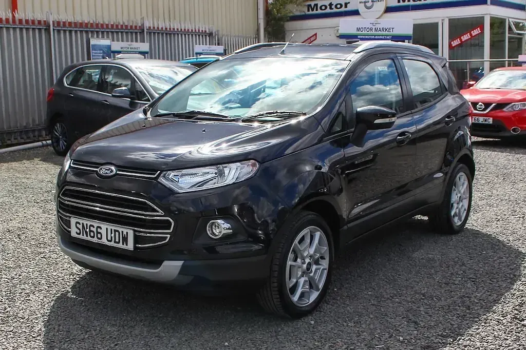 Used Ford Ecosport Titanium 125 HP (91 kW) 2016 Black SUV