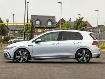 Used VW Golf VIII GTD 200 HP (147 kW) 2021 Silver Hatchback