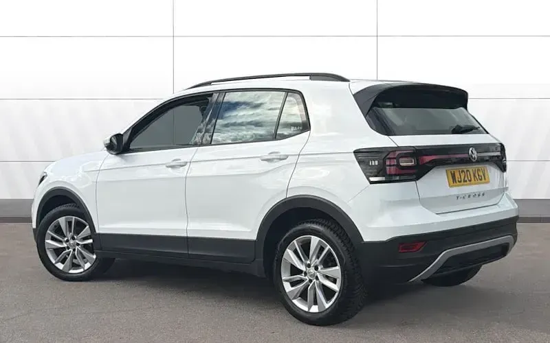Used VW T-Cross SE 116 HP (85 kW) 2020 White SUV