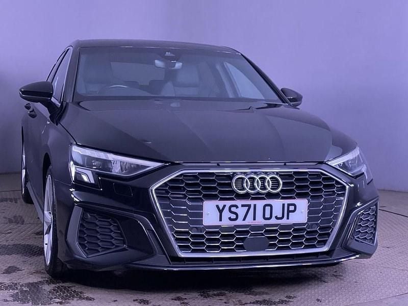 Used Audi A3 Sportback S-Line 150 HP (110 kW) 2022 Black Hatchback