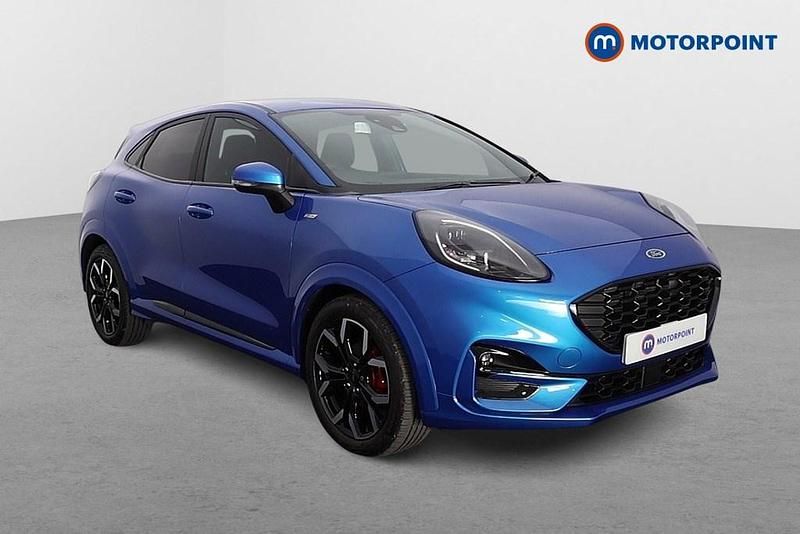 Blue Used 2023 Ford Puma ST-Line X Hatchback | £16,849 (Fair price) - Image 1/4