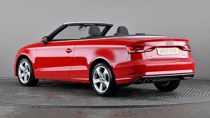 Used Audi A3 Cabriolet Sport 150 HP (110 kW) 2017 Red Cabriolet