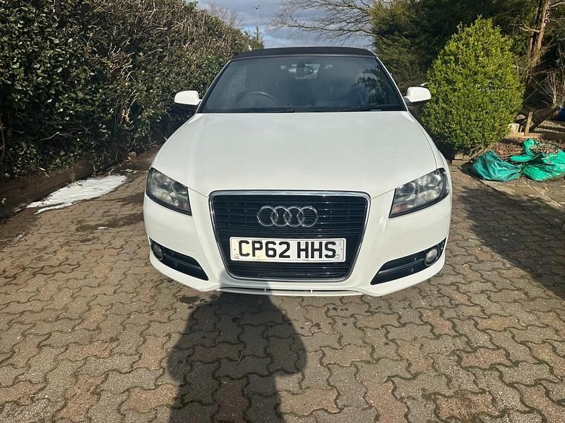 Used Audi A3 Cabriolet Sport 105 HP (77 kW) 2012 White Cabriolet