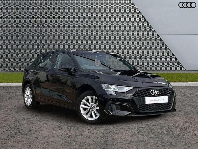 Black Used 2021 Audi A3 Hatchback | £17,249 (Fair price) - Image 1/4