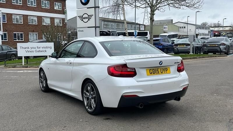 Used BMW M235 Shadowline 322 HP (236 kW) 2015 White Coupe
