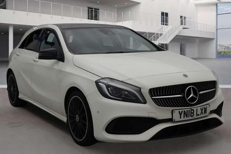 White Used 2018 Mercedes A180 AMG Line Premium Hatchback | £8,471 (Fair price) - Image 1/1