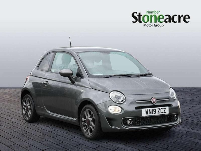 Grey Used 2019 Fiat 500 S Hatchback | £7,995 (Fair price) - Image 1/4